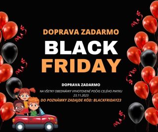 🎁 Black Friday Vianoce sú tu skôr! 🎅 Aby sme vám to trochu zjednodušili, ponúkame ZADARMO dopravu počas piatku 24.11.2023...