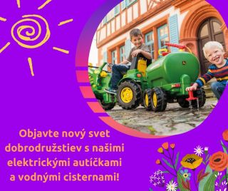 🚗🌱 Robíte svojim deťom radosť s každým novým zážitkom? Teraz máte jedinečnú príležitosť priniesť im ešte viac radosti a...